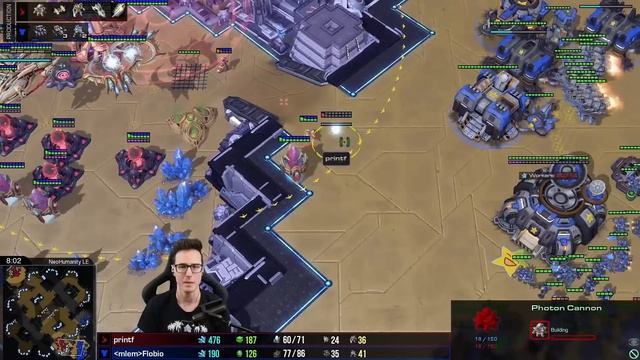 GENIUS carrier siege tactics DESTROY terran | Kings of Cannons #26 - StarCraft 2 смотреть онлайн