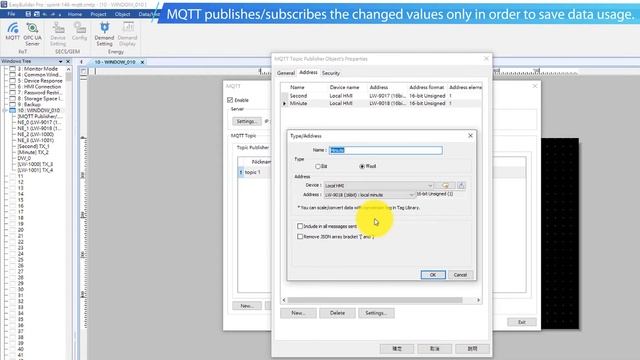 Weintek EasyBuilder Pro tutorial - 61. MQTT Message Partial Value смотреть онлайн