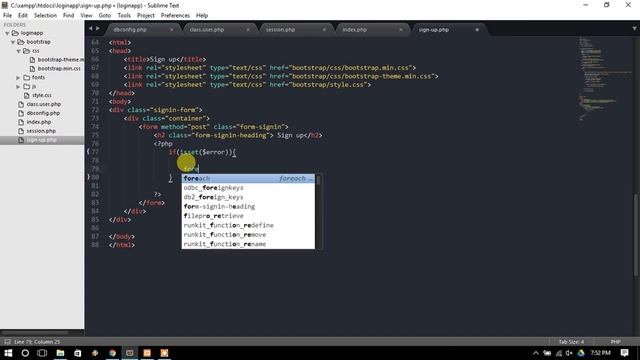 Login and Register System PHP MySQL dengan OOP Part 5 (Sign up) смотреть онлайн