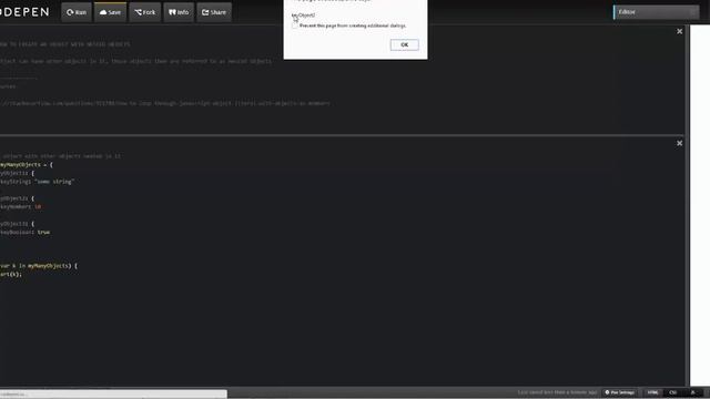 Javascript - How To Create An Object With Nested Objects смотреть онлайн
