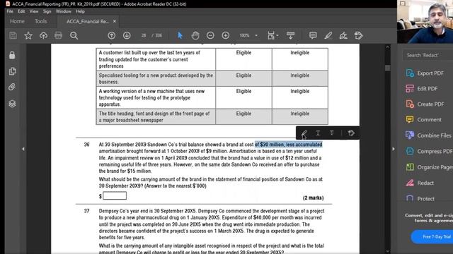 IAS 38 Intangible Assets || Part-2 || ACCA Financial Reporting #acca #fr #f7 смотреть онлайн