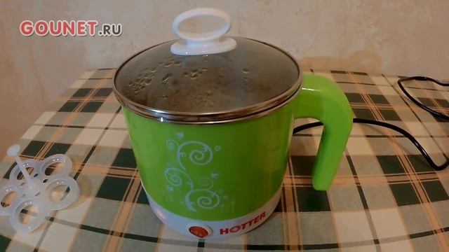 Интернет-магазин GOUNET.RU. Обзор электрической миниварки HOTTER HX-555 смотреть онлайн