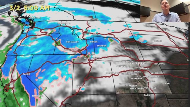 AM Mountain Weather Update 3/1, Meteorologist Chris Tomer смотреть онлайн