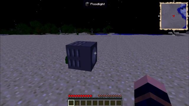 Minecraft моды:Прожектор смотреть онлайн
