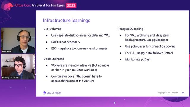 Lessons learned: Migrating from AWS-Hosted PostgreSQL RDS to Self-Hosted Citus | Citus Con 2023 смотреть онлайн