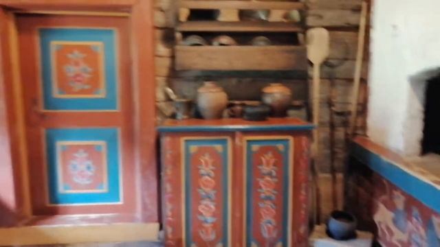 Бабий закуток в доме зажиточного крестьянина Жукова (музей Семёнково) смотреть онлайн