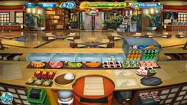 Cooking Fever-Sushi Restaurant Level 1-40(3 Stars) смотреть онлайн