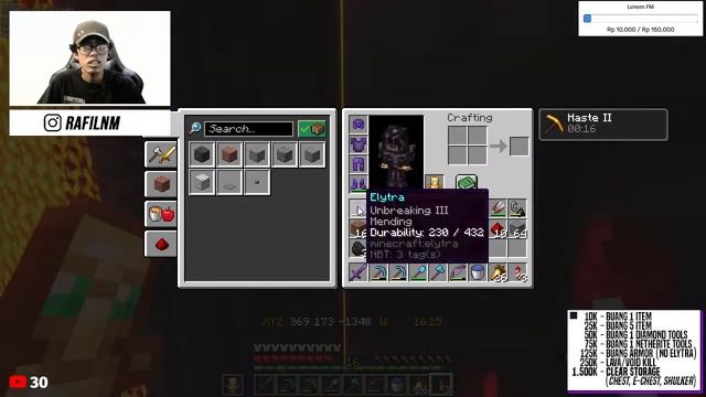 DAY 7036 - Kelarin tembok deepslate malem ini let's go! смотреть онлайн