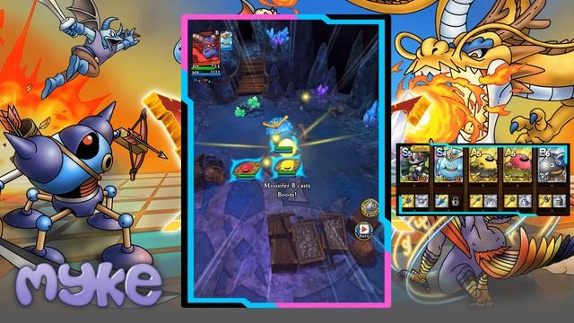 [Dragon Quest Tact] Myke's Slimes - Bang-type Upgrade Hell смотреть онлайн