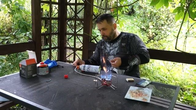 Сверхмощная газовая плитка\горелка с Алиэкспресс BULIN-BL100-B6-A 5800w тестируем смотреть онлайн