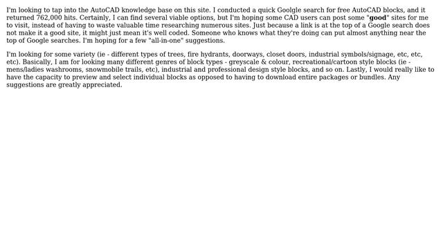 GIS: Free AutoCAD blocks смотреть онлайн