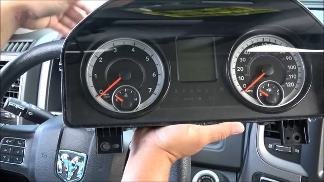 Amazing Cluster/Speedometer Upgrade for Any Ram 1500 [13-18]! смотреть онлайн