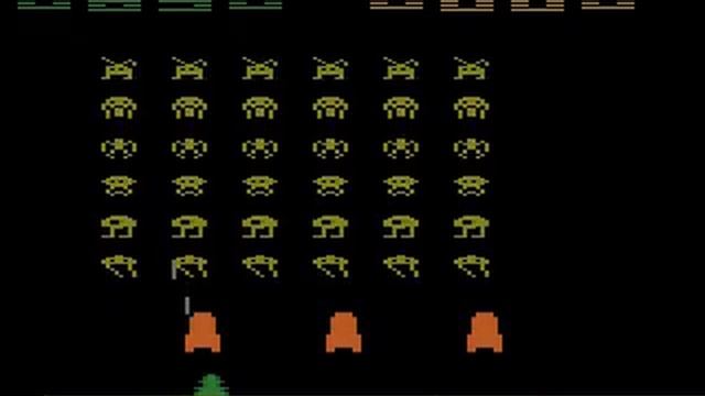 Deep Q Learning AI playing Space Invaders смотреть онлайн