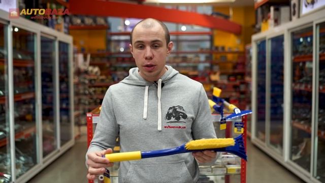 Как выбрать щетку для снега? Щетки GOODYEAR. Зимние аксессуары для авто. смотреть онлайн