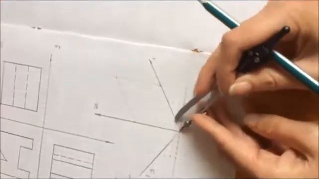 Построение детали в изометрии. смотреть онлайн