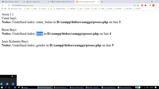 PROCESSING INPUT dengan PHP смотреть онлайн