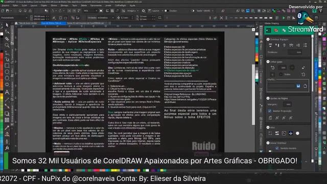 Somos 32 Mil Usuários de CorelDRAW Apaixonados por Artes Gráficas смотреть онлайн