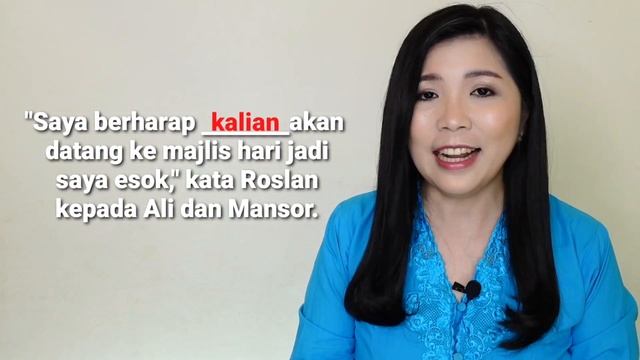 BM KSSM | Kata Ganti Nama Diri Kedua | Awak Vs Engkau, Kamu vs Anda (disertakan kuiz) смотреть онлайн