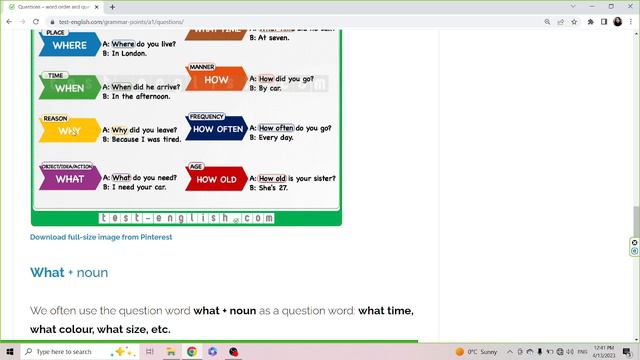 Questions word order смотреть онлайн