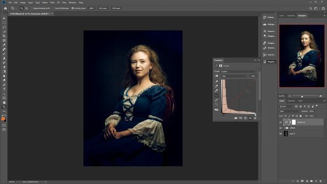 How to create color curve presets and use them in Photoshop CC смотреть онлайн