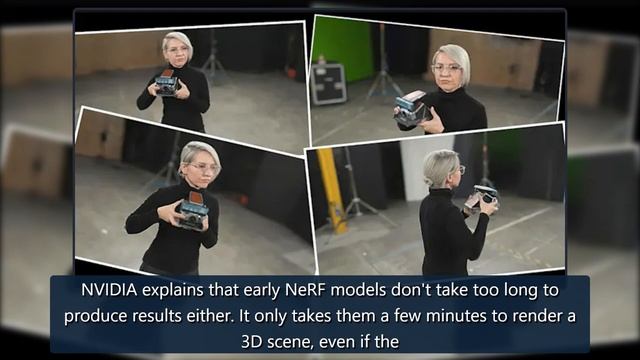 NVIDIA's NeRF AI instantly turns 2D photos into 3D objects | Engadget смотреть онлайн