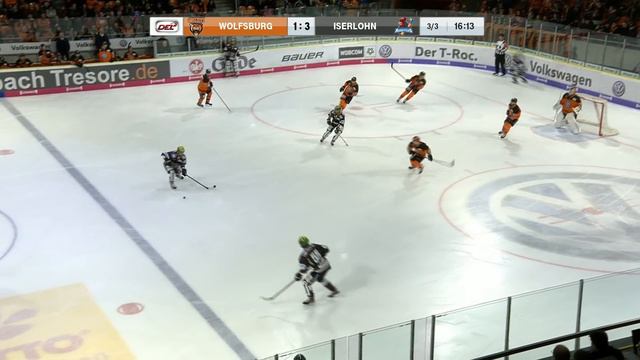 Grizzlys Wolfsburg - Iserlohn Roosters | 52. Spieltag, 18/19 | MAGENTA SPORT смотреть онлайн