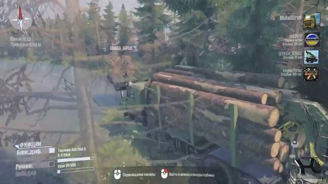 SPINTIRES MUDRUNNER ✪ Прохождение карты "Змеиные дороги"✪ смотреть онлайн