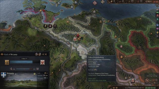 Forming the North Sea Empire in Crusader Kings 3 (Denmark Crusader Kings 3 Lets Play Part 1) смотреть онлайн