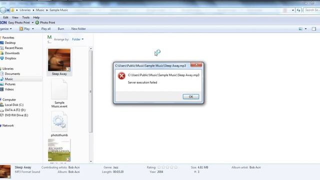 Cara Mengatasi Windows Media Player Server Execution Failed смотреть онлайн
