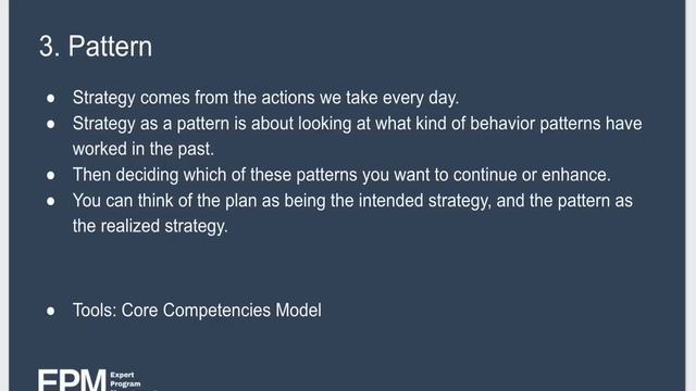 5 Ps of Strategy - Mintzberg смотреть онлайн