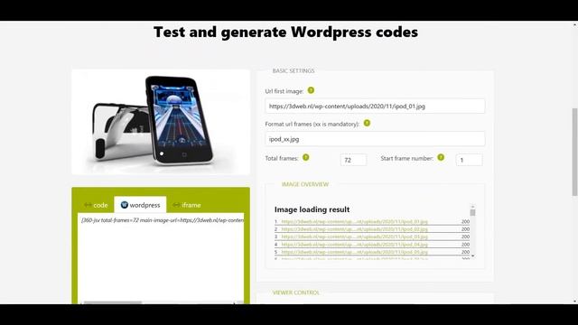 Free 360 product images in Wordpress смотреть онлайн