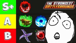 The Strongest Battlegrounds лучшие персонажи ТИР ЛИТС роблокс