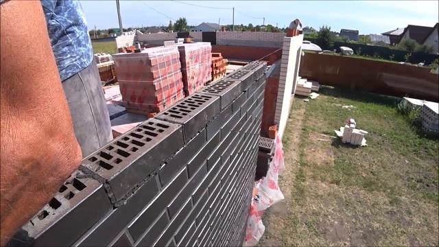 кладка клинкерного кирпича на черный шов. мастер классы от нивка.. смотреть онлайн