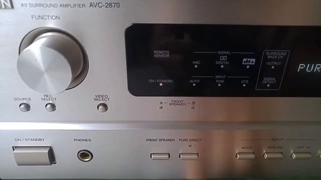 Denon SC- A55XG & Denon AVC 2870 смотреть онлайн