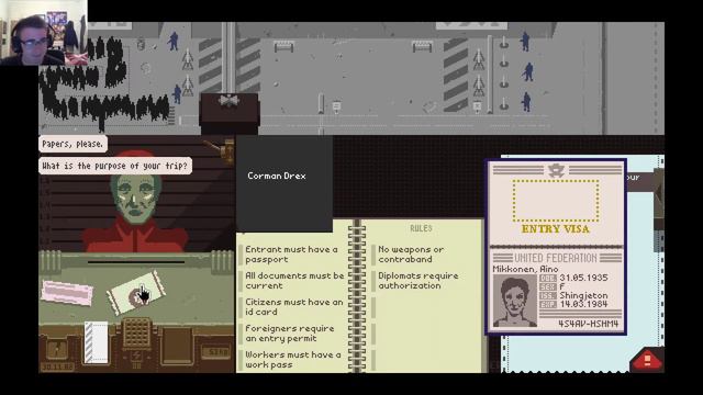 The Order Knows - Papers, Please - Episode 3 смотреть онлайн