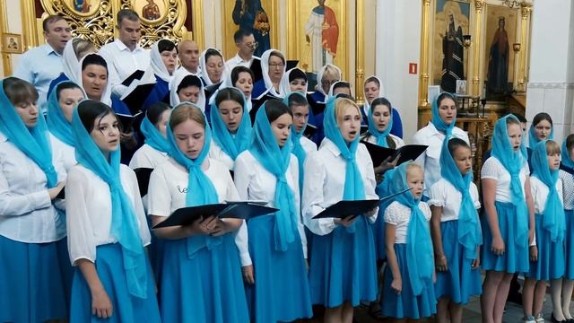 Сводный хор при Свято-Тихоновском храме г. Ганцевичи смотреть онлайн