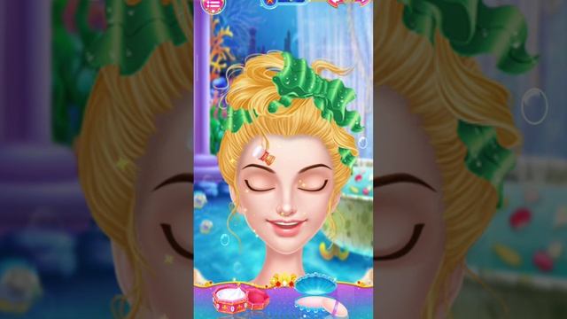 Mermaid makeup Salon Game смотреть онлайн