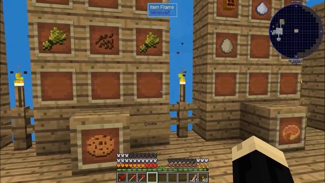 Minecraft - Sky Factory 4 - How to Make and Use a Heart Container to Increase Your Life Points смотреть онлайн