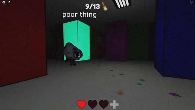 This dangerous maze is is not a challenge even for the Cat! Roblox | Color or Die смотреть онлайн