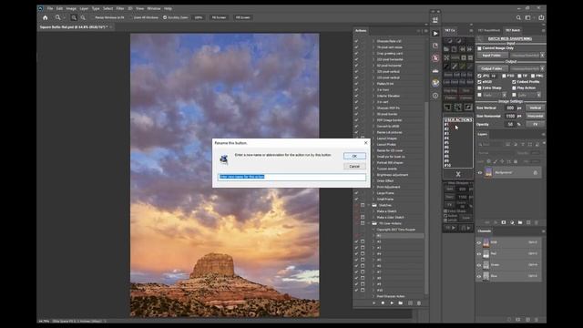 Add YOUR Photoshop actions to the TK7 panel смотреть онлайн