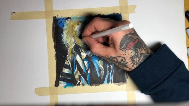 Beetlejuice - Marker Drawing Time-Lapse смотреть онлайн