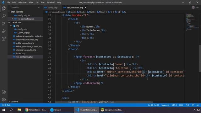 PHP 8 PARTE 2 #114 EXERCÍCIO PRÁTICO DE CRUD COM FORMULÁRIOS HTML PARTE 4 DE 4 E ENCRIPTAÇÃO OPENSS смотреть онлайн