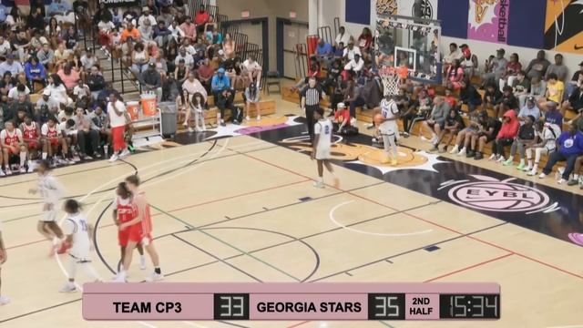 TEAM CP3 vs GEORGIA STARS | NIKE EYBL PEACH JAM U15 | FULL GAME | July 8th, 2023 смотреть онлайн