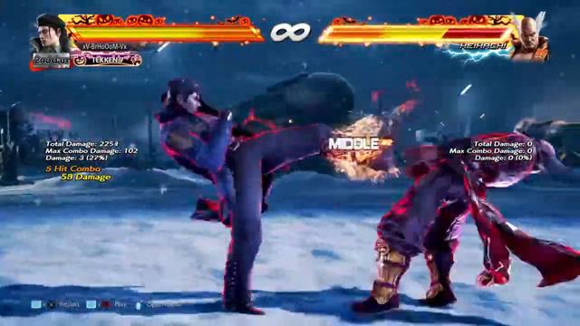 TEKKEN 7 Dragunov Combo 102 Damage смотреть онлайн