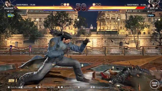 Tekken 8 ▰ Sogm (Dragunov) Vs Qudans (Devil Jin) ▰ Ranked Matches! смотреть онлайн
