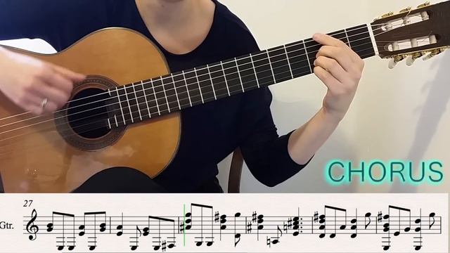 WE ARE THE CHAMPIONS Fingerstyle Guitar Tutorial for Beginners - Queen смотреть онлайн