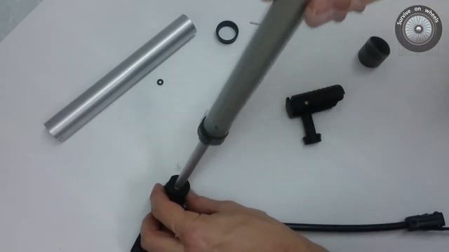 Велонасос ВЕТО ремонт после ремонта. BETO Bicycle Pump. repair after lubrication. смотреть онлайн