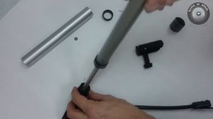 Велонасос ВЕТО ремонт после ремонта. BETO Bicycle Pump. repair after lubrication.