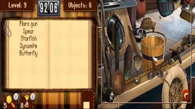 Hidden Objects The Big Journey (NDS) Walkthrough Part 1 With Commentary