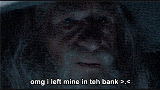 Lord of the Rings in World of Warcraft. An animated GIF. смотреть онлайн